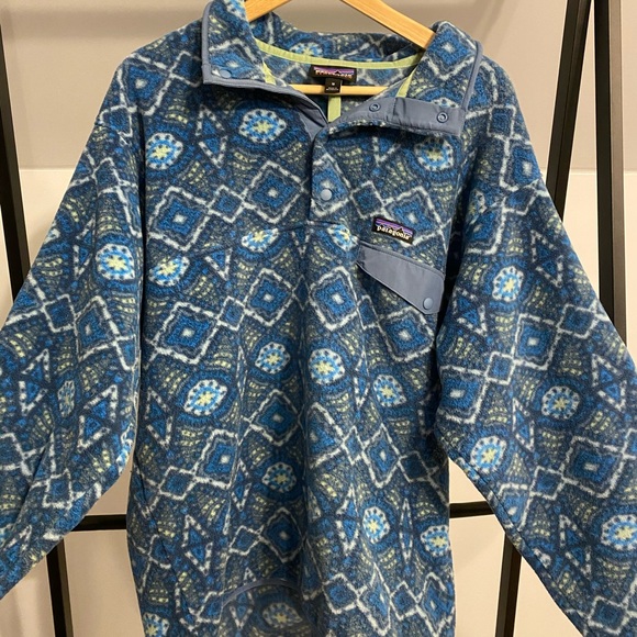 Patagonia synchilla honeycomb stone blue - Picture 2 of 7